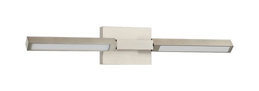 Matteo Lighting Lineal 24" LED Wall Sconce in Brushed Nickel (W43624BN)