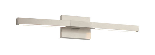 Matteo Lighting Lineal 24" LED Wall Sconce in Brushed Nickel (W43624BN) – alternate view