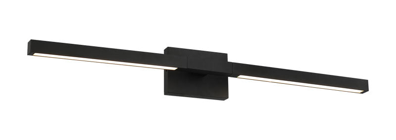 Matteo Lighting Lineal 32" LED Wall Sconce in Matte Black (W43632MB) – alternate view