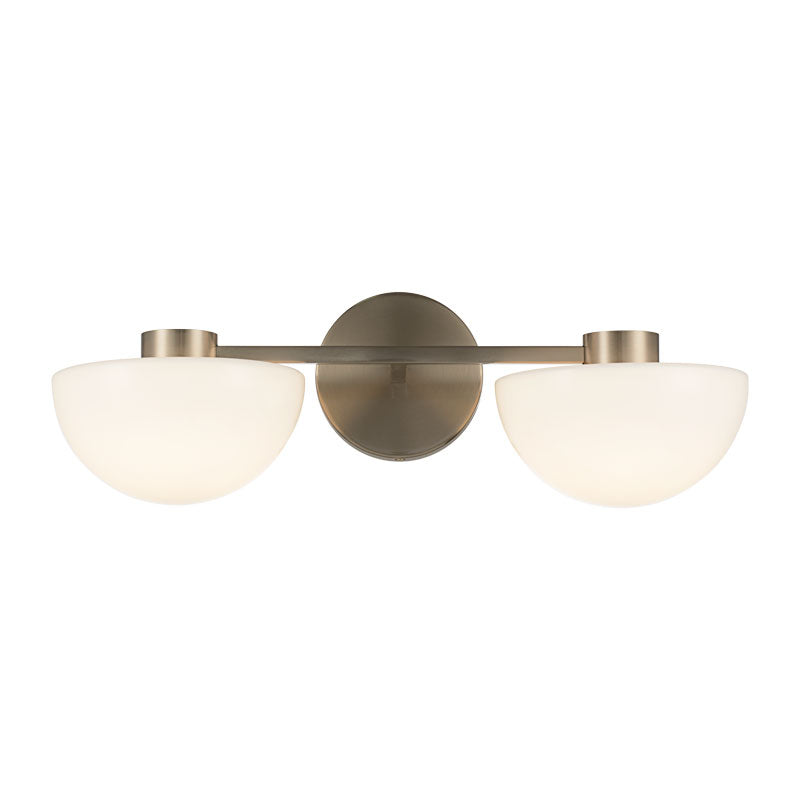 Matteo Lighting Gardena 19" 2-Light Wall Sconce in Champagne Gold (W43702CGOP)