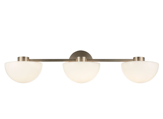 Matteo Lighting Gardena 28" 3-Light Wall Sconce in Champagne Gold (W43703CGOP)