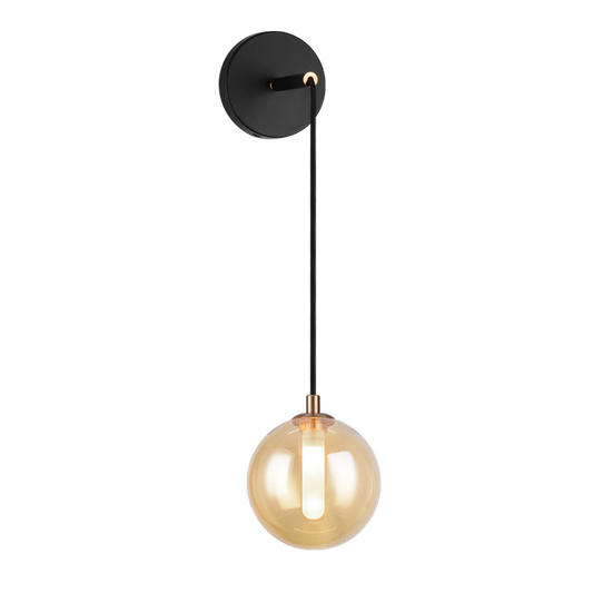 Matteo Lighting Magma 22-in LED Wall Sconce Amber