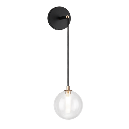 Matteo Lighting Magma 22-in LED Wall Sconce Clear