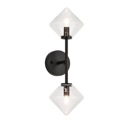 Matteo Lighting Novo 2-Light Vanity Black