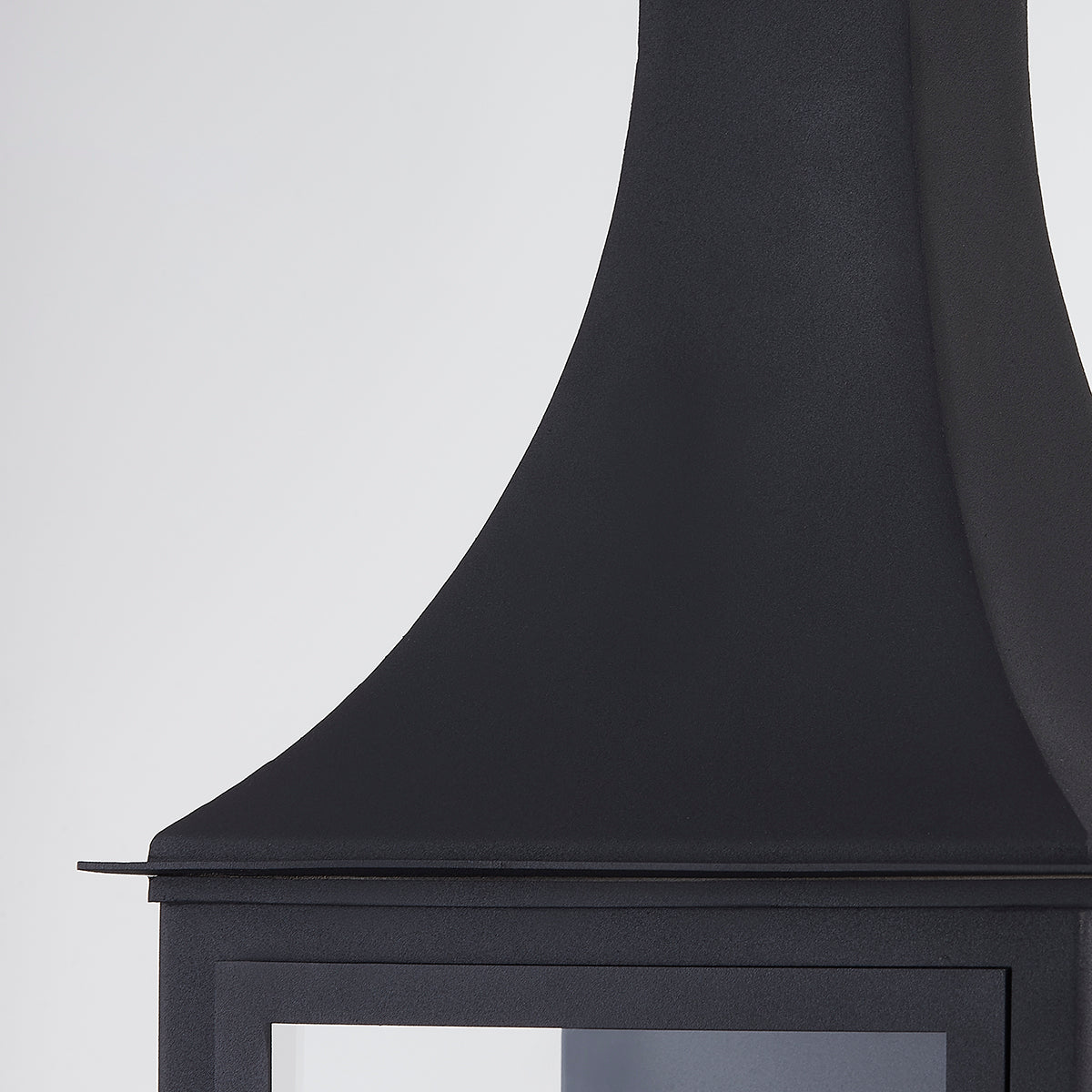 Troy Wes Outdoor Wall Sconce Patina Brass / Textured Black Detail 2