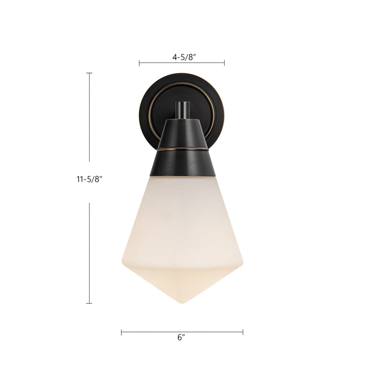 Willard 6" 1-Light Wall/Vanity Light