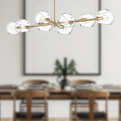 Willow 48" 8-Light Linear Pendant