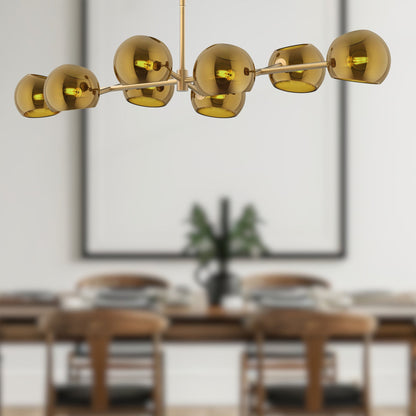 Willow 48" 8-Light Linear Pendant