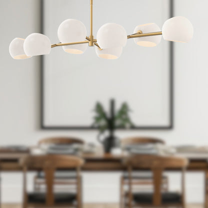 Willow 48" 8-Light Linear Pendant
