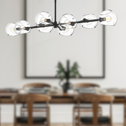Willow 48" 8-Light Linear Pendant