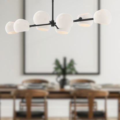 Willow 48" 8-Light Linear Pendant