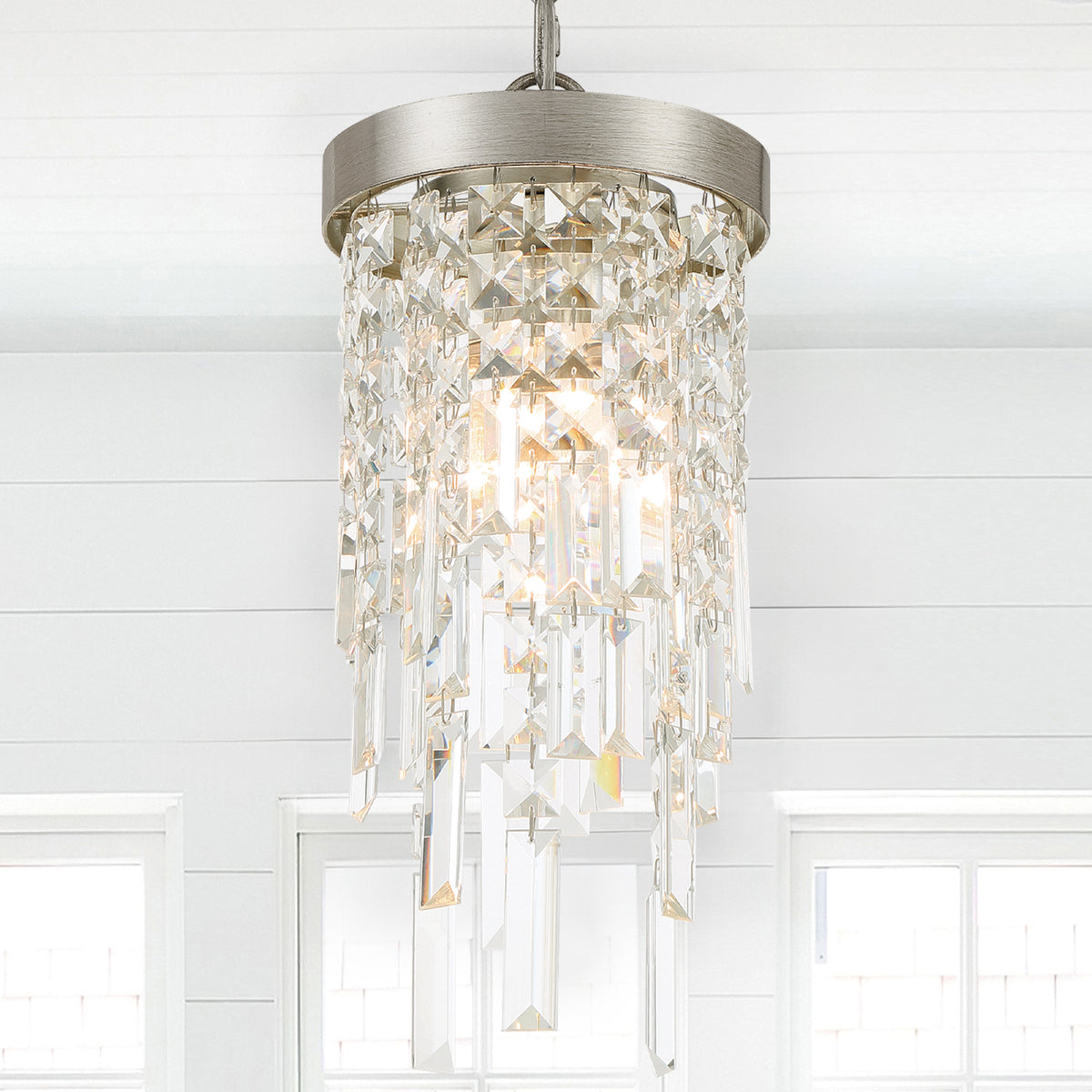 Winfield 1 Light Mini Pendant - Antique Silver