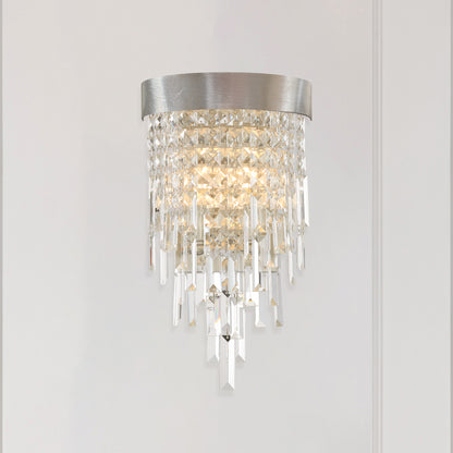 Winfield 2 Light Antique Silver Sconce