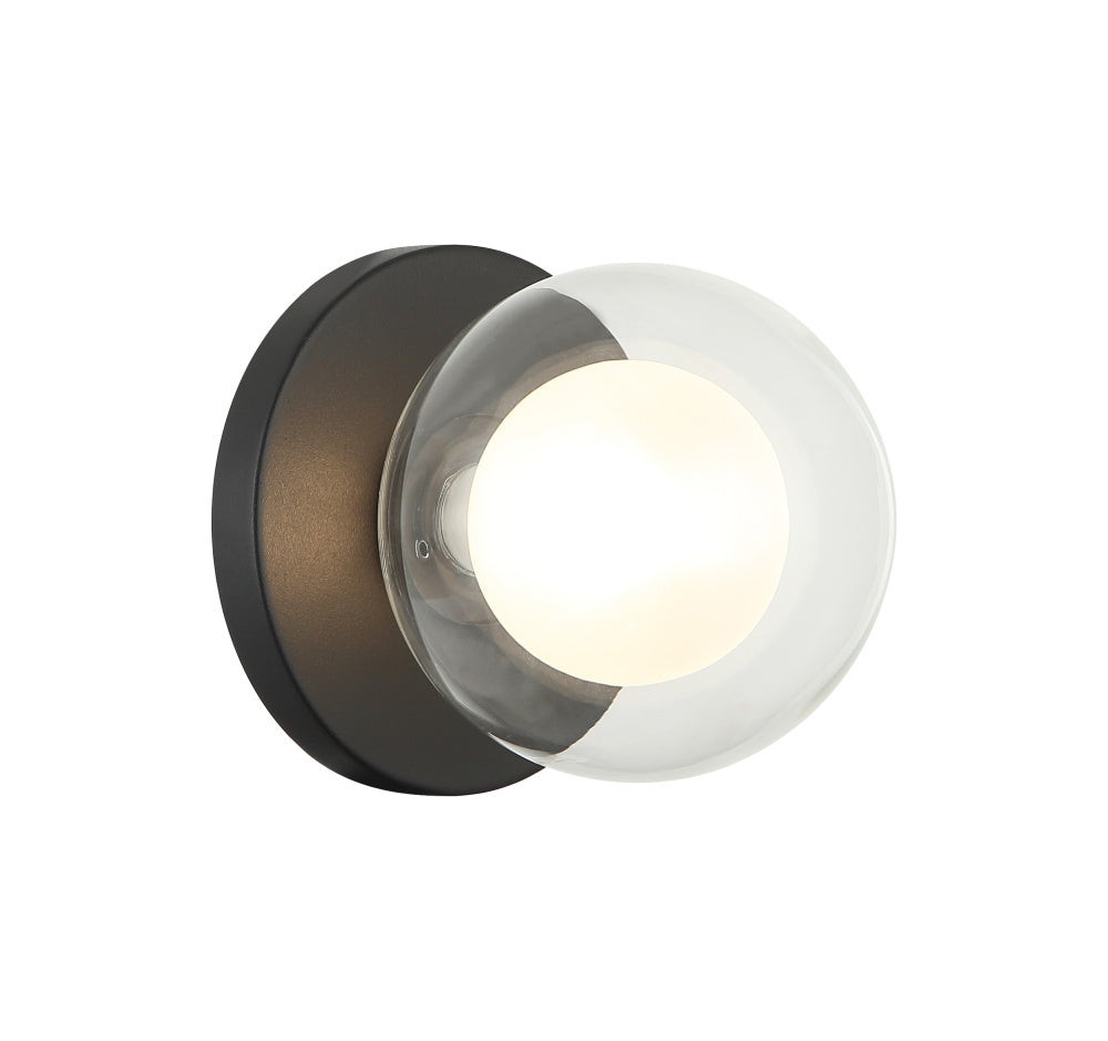 Solaris Wall Sconce Matte Black