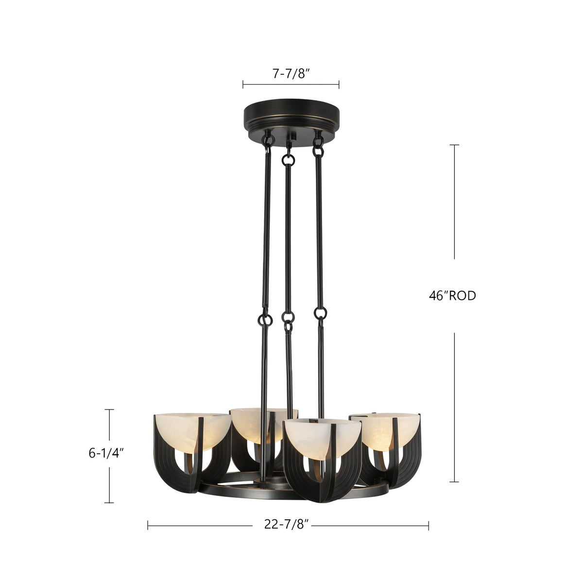 Wynwood 32" 6-Light Chandelier