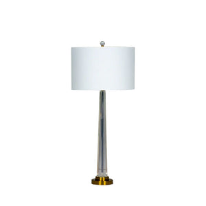 Gabby Wade Table Lamp Clear, Antique Brushed Brass