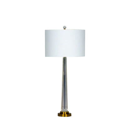 Gabby Wade Table Lamp Clear, Antique Brushed Brass