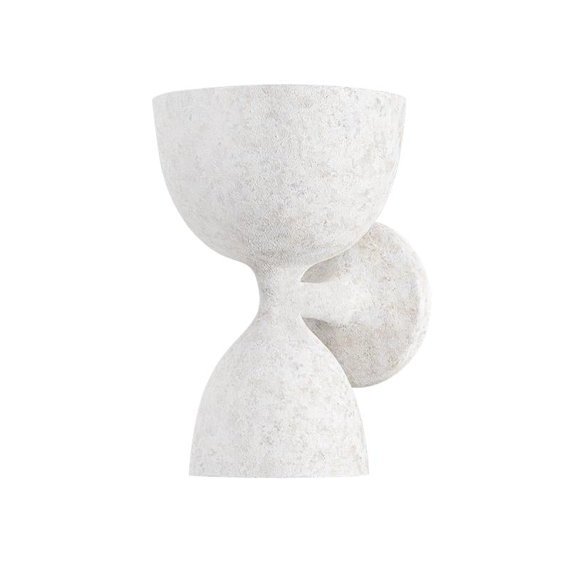 Troy Waucoba Wall Sconce Weathered White