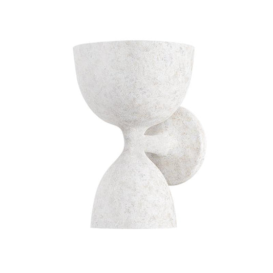 Troy Waucoba Wall Sconce Weathered White