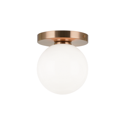 Matteo Lighting Cosmo 6-in Flush Mount Black