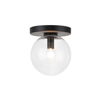 Matteo Lighting Cosmo 6-in Flush Mount Black