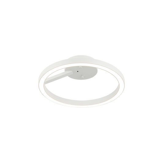 Matteo Lighting Trundle 12" LED Flush Mount in White (X36712WH)