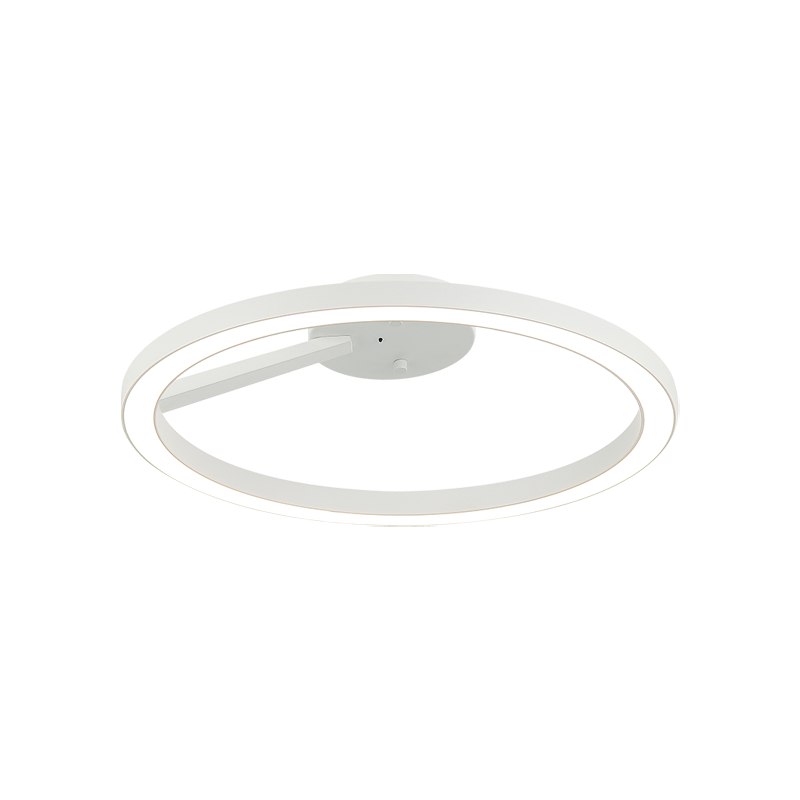 Matteo Lighting Trundle 16" LED Flush Mount in White (X36716WH)