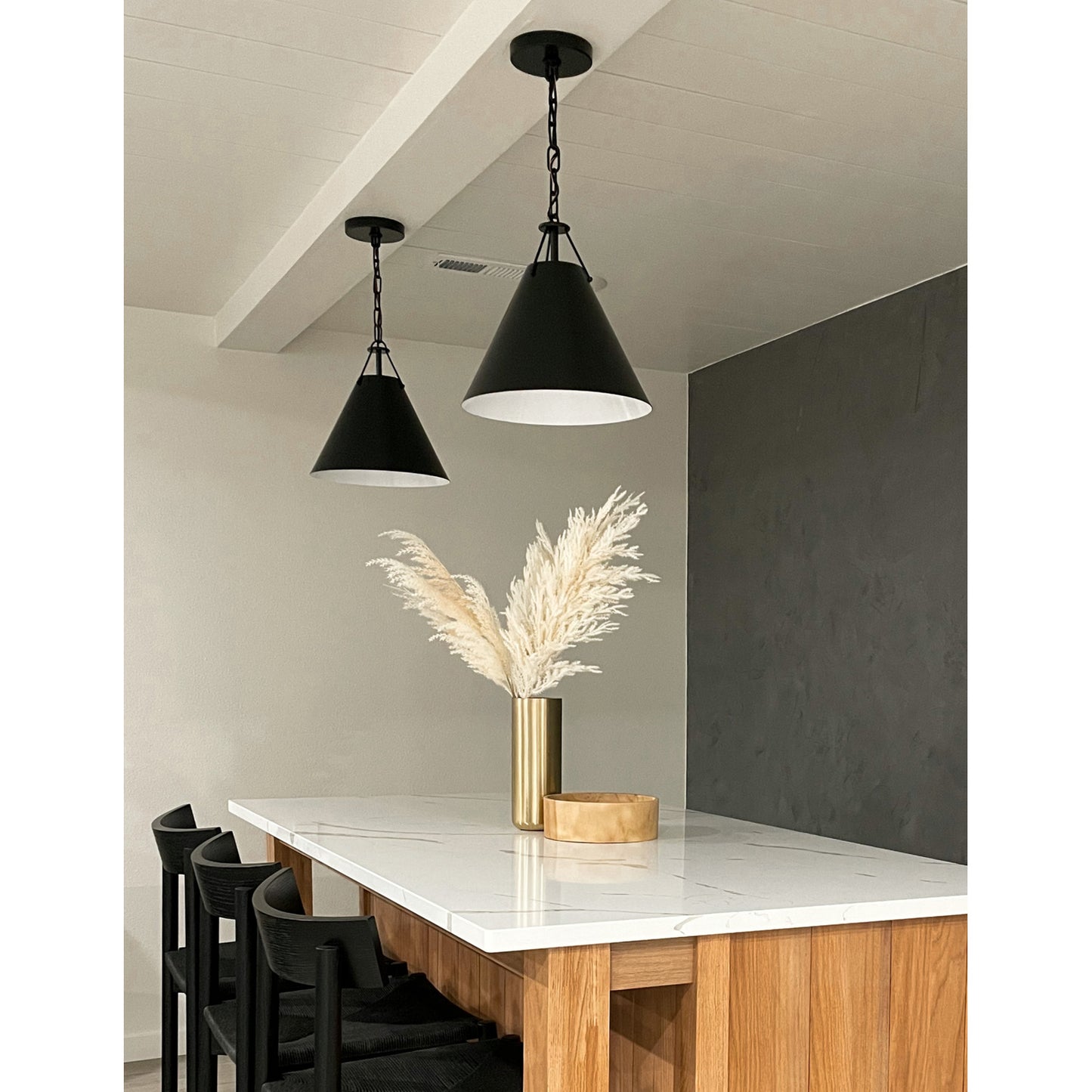 Xavier 1 Light Mini Pendant - Matte Black