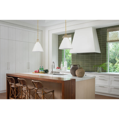 Xavier 3 Light Pendant - Matte Black