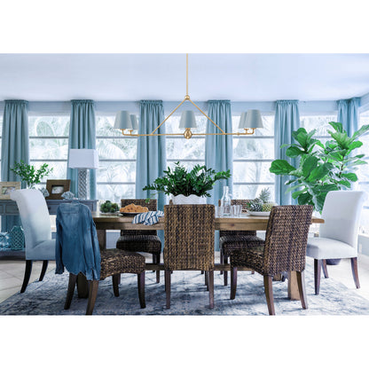 Xavier 6 Light Linear Chandelier