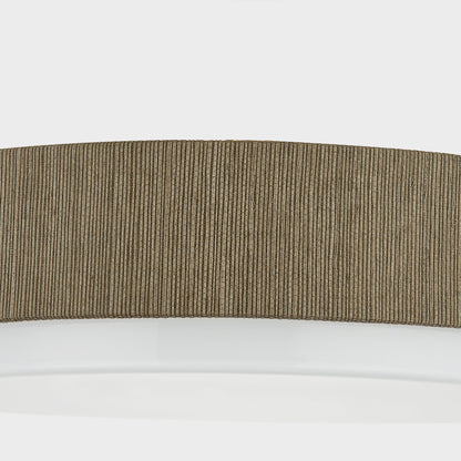Troy Zane Flush Mount Patina Brass Detail 2