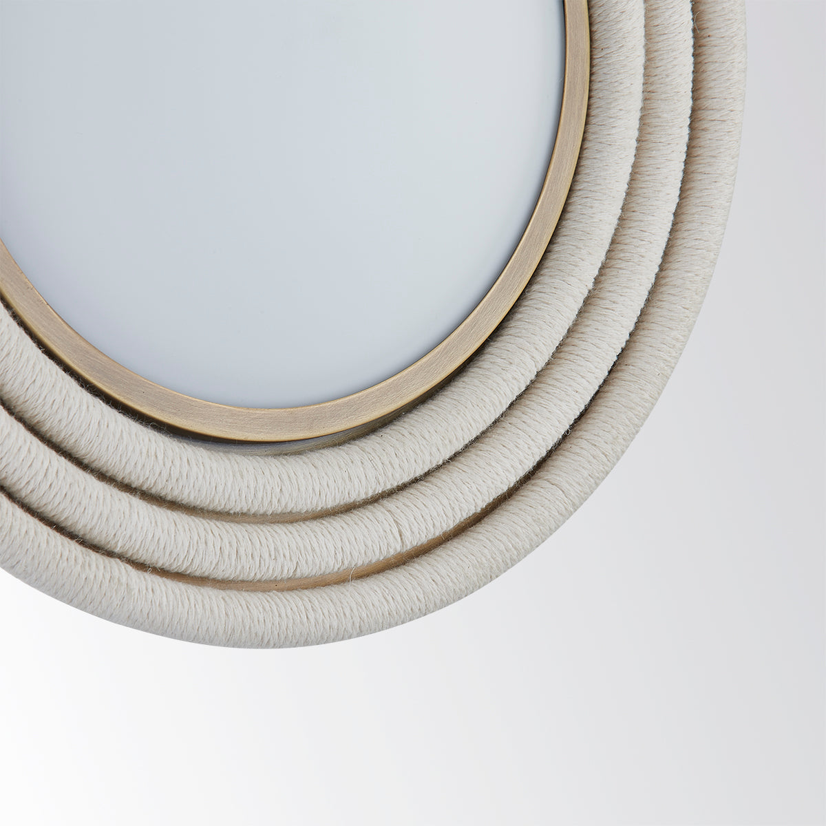 Troy Zion Flush Mount Patina Brass Detail 2
