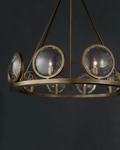 MarjieScope Brass Chandelier, Currey and Company (9000-0119 KJTW)