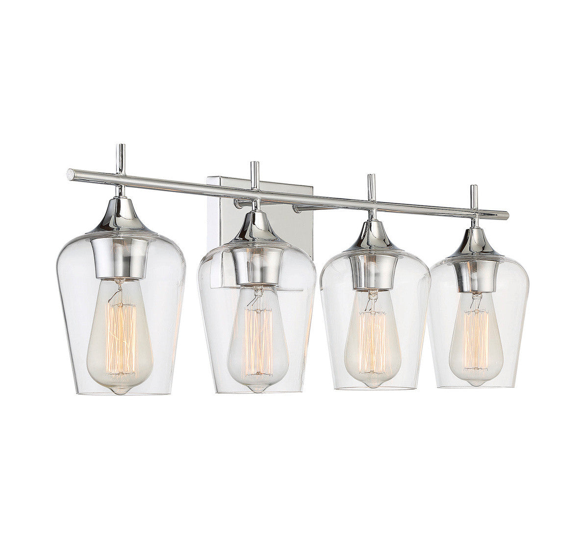 Savoy House Octave 4-Light Bath Vanity Warm Brass