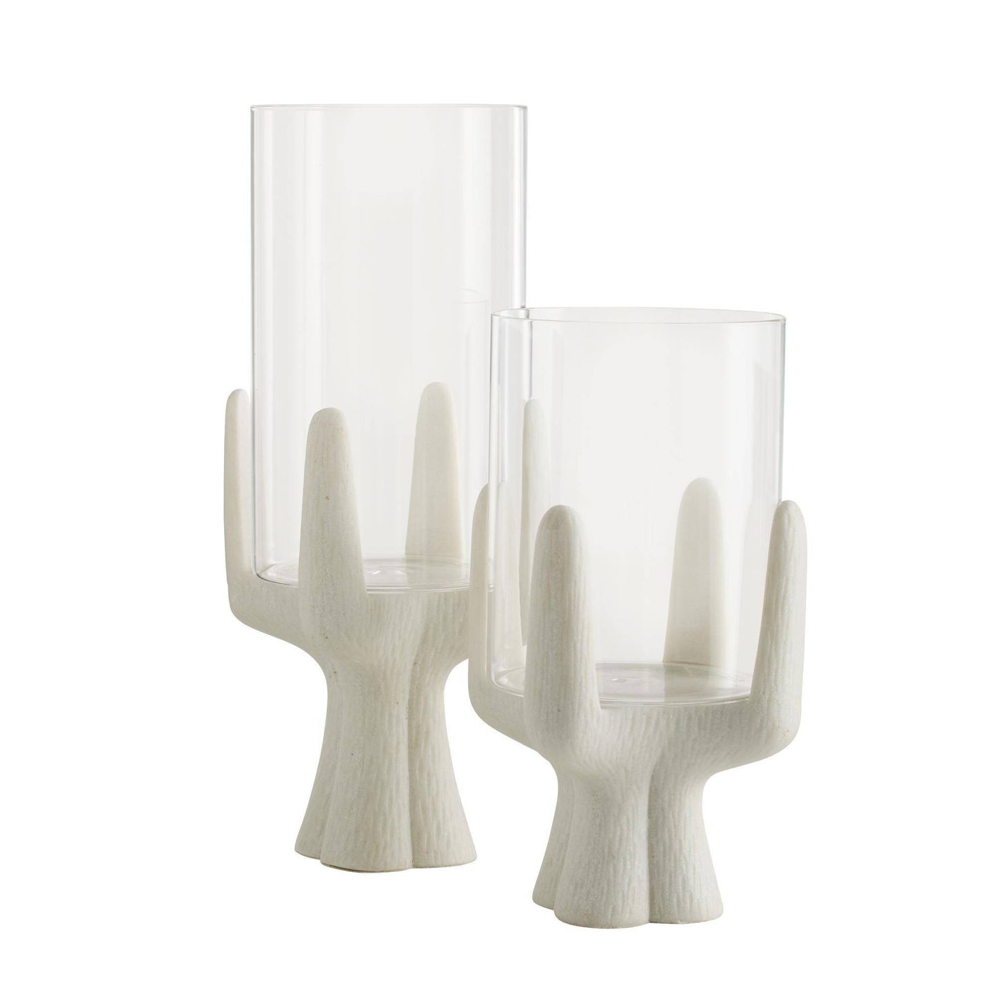 Arteriors Home Maria Hurricanes, Set of 2 Ivory