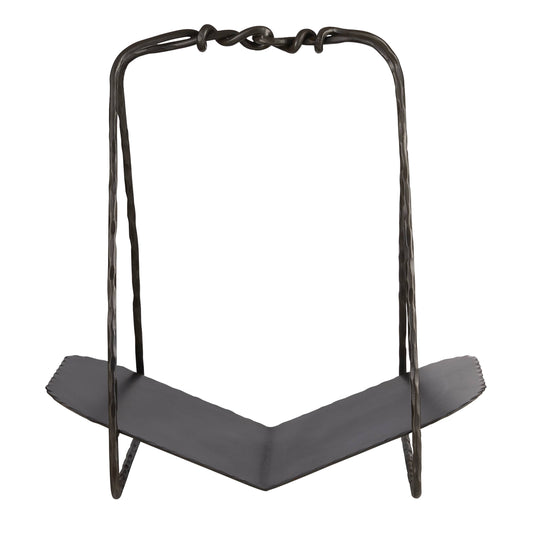 Arteriors Home Darius Log Holder Blackened Iron