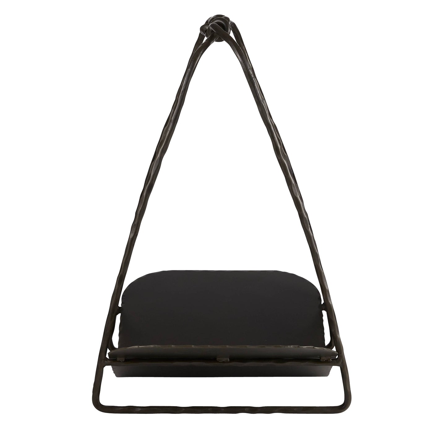 Arteriors Home Darius Log Holder Blackened Iron