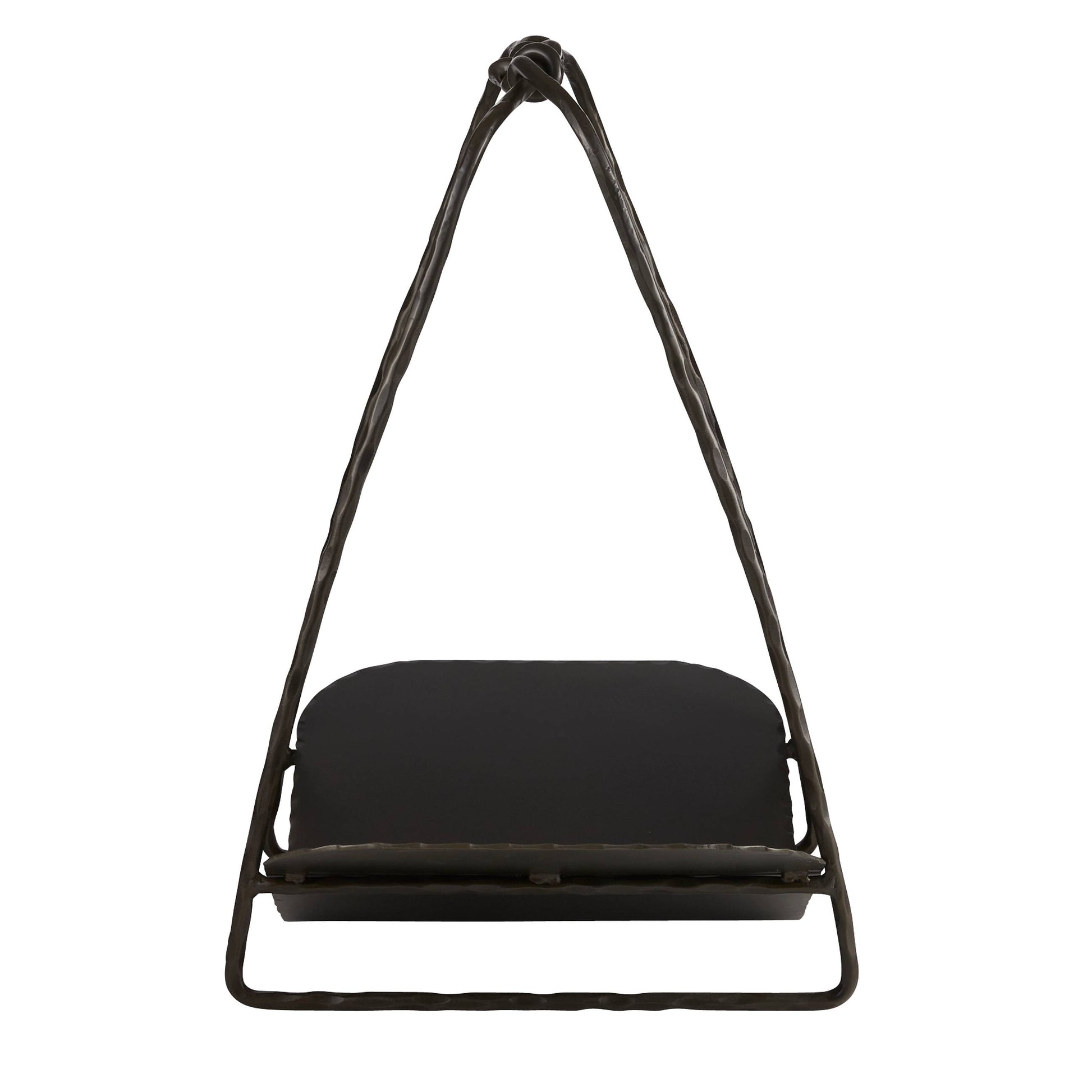 Arteriors Home Darius Log Holder Blackened Iron