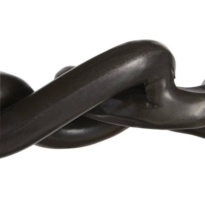 Arteriors Home Darius Log Holder Blackened Iron