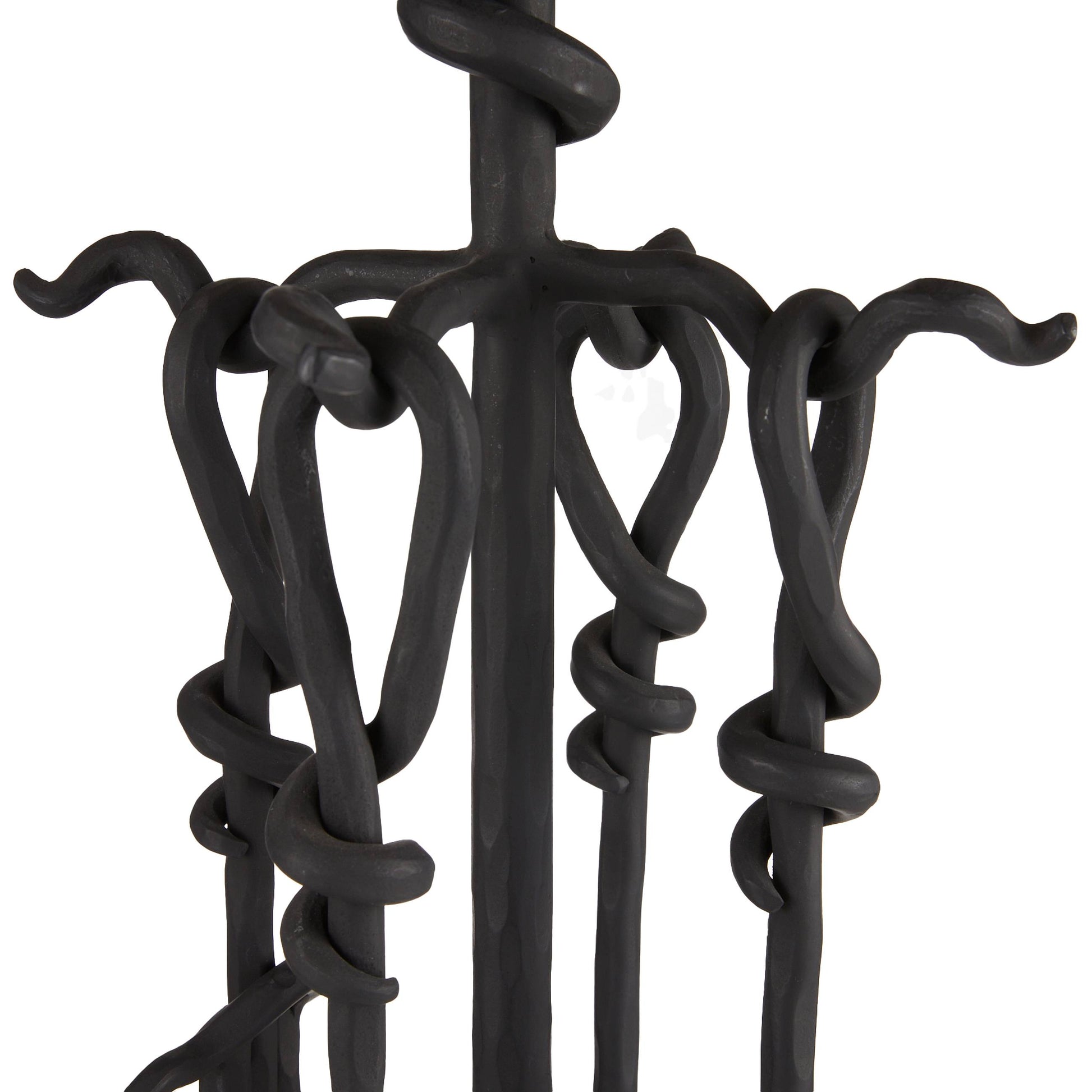 Arteriors Home Denison Fireplace Toolset Blackened Iron