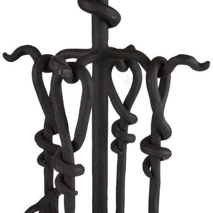 Arteriors Home Denison Fireplace Toolset Blackened Iron