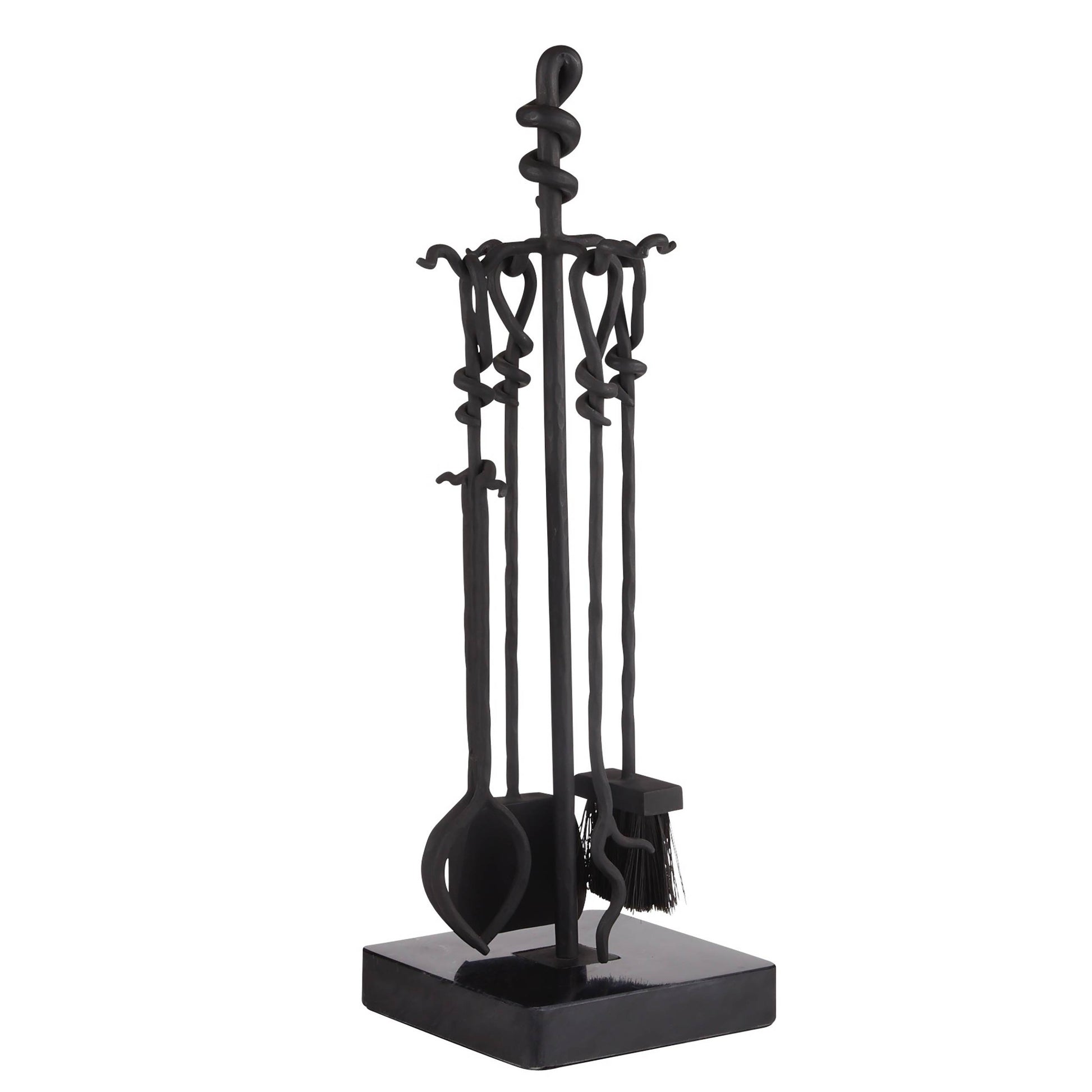 Arteriors Home Denison Fireplace Toolset Blackened Iron