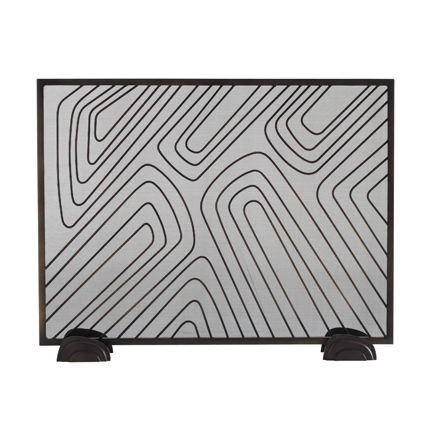 Arteriors Home Holmes Firescreen Bronze