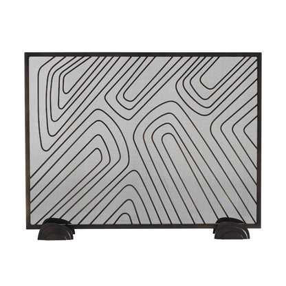Arteriors Home Holmes Firescreen Bronze
