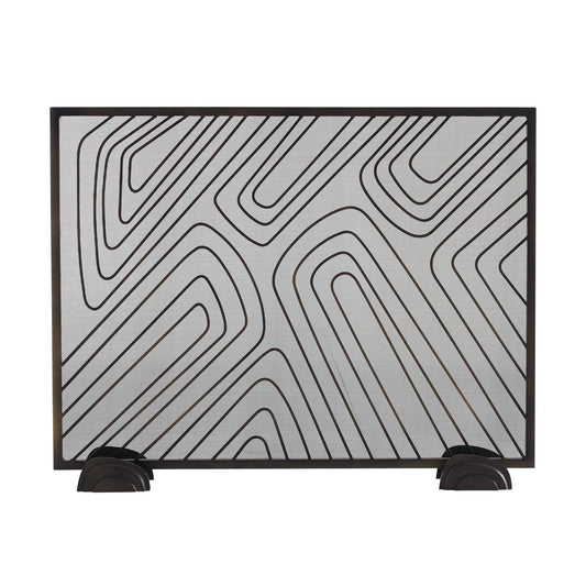 Arteriors Home Holmes Firescreen Bronze