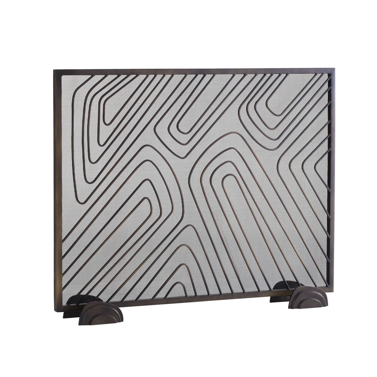 Arteriors Home Holmes Firescreen Bronze