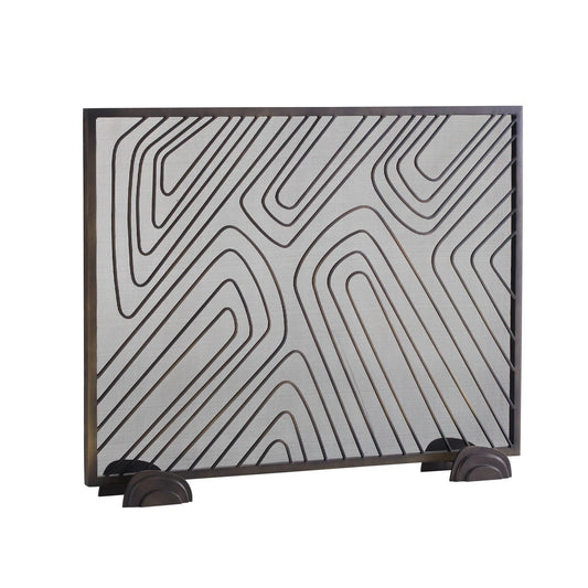 Arteriors Home Holmes Firescreen Bronze