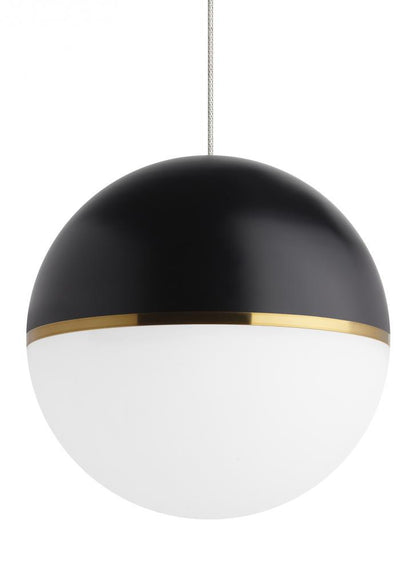 Visual Comfort Modern Akova Grande Pendant Brass