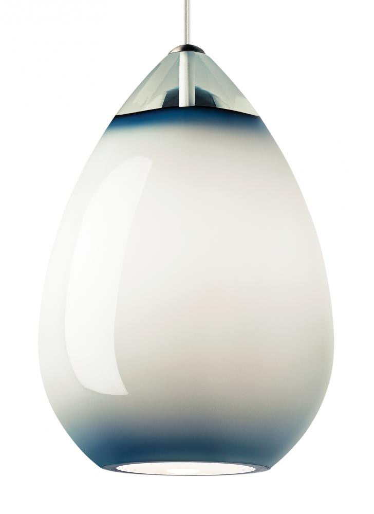 Visual Comfort Modern Alina Grande Pendant Nickel, Satin Nickel