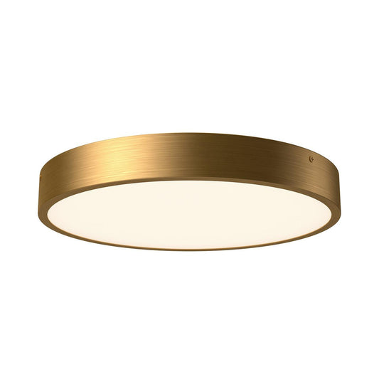 Alora Lighting Adelaide LED Flush Mount Aged Gold